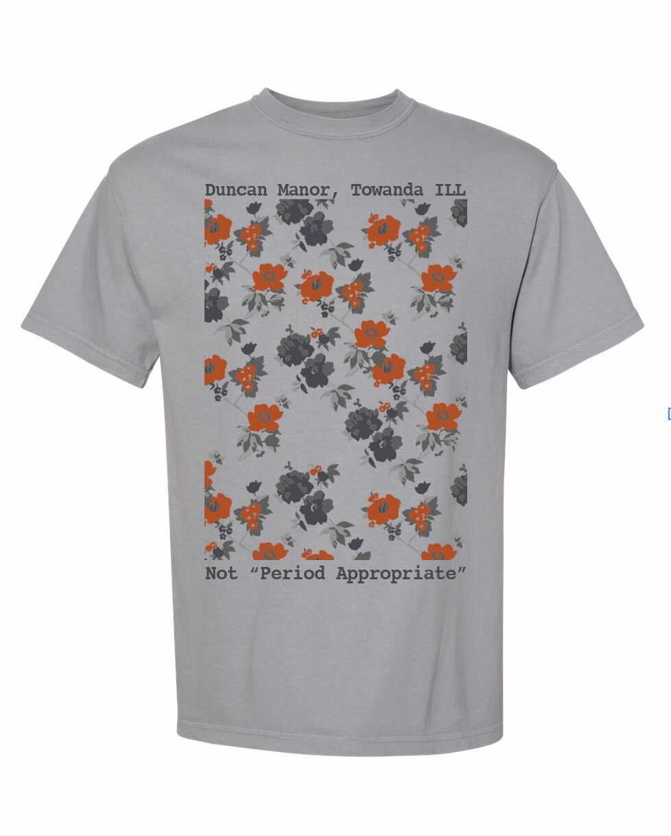 NOT PERIOD APPROPRIATE | Short Sleeve T-Shirt | Slate Grey